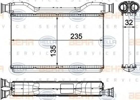 BEHR HELLA SERVICE 8FH 351 315-491