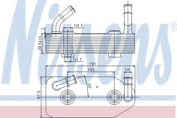 VW 096409061H Олійний радіатор, автоматична коробка передач