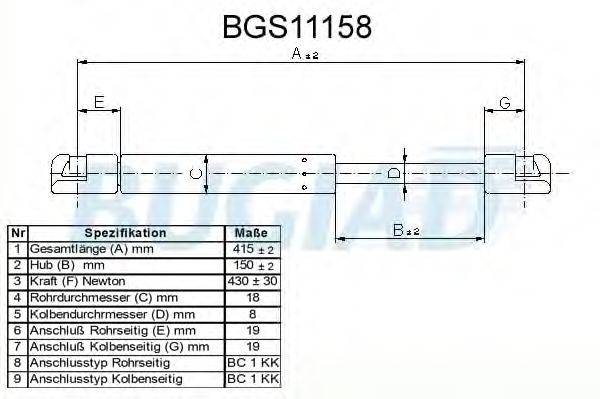 BUGIAD BGS11158