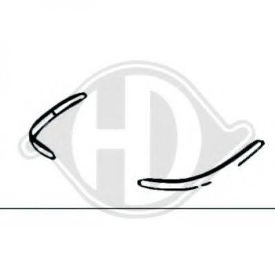 HONDA 71502S04000 Облицювання / захисна накладка, буфер