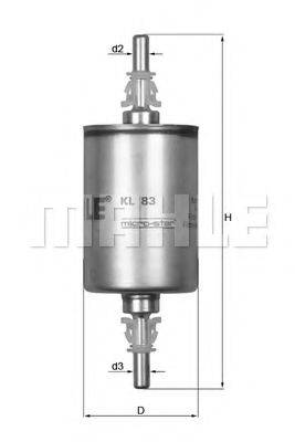 MAHLE ORIGINAL KL 83