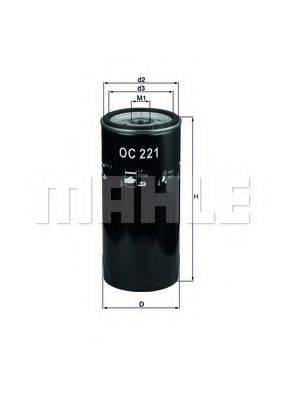 MAHLE ORIGINAL OC 221