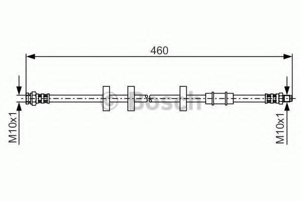 BENDIX 171323B Гальмівний шланг