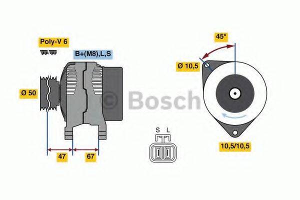 BOSCH 8021 Генератор