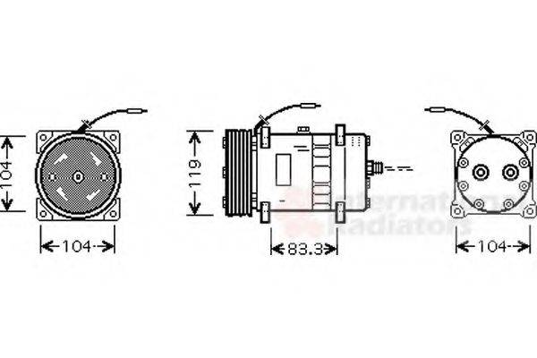 VAN WEZEL 0900K176