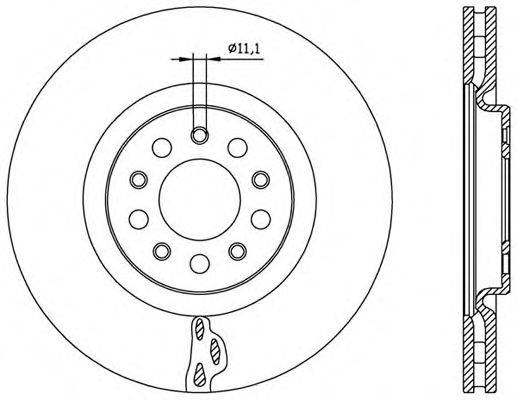 OPEN PARTS BDR2562.20