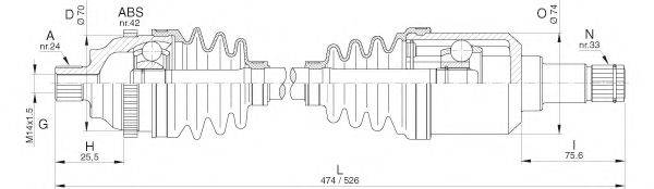 OPEN PARTS DRS6290.00