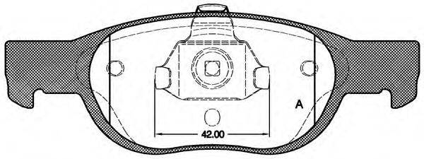 OPEN PARTS BPA0588.10