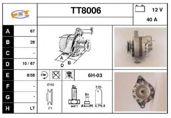 SNRA TT8006