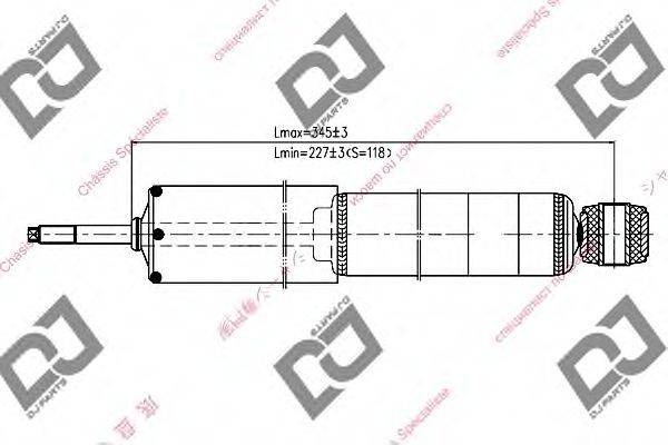 TOKICO 3434 Амортизатор
