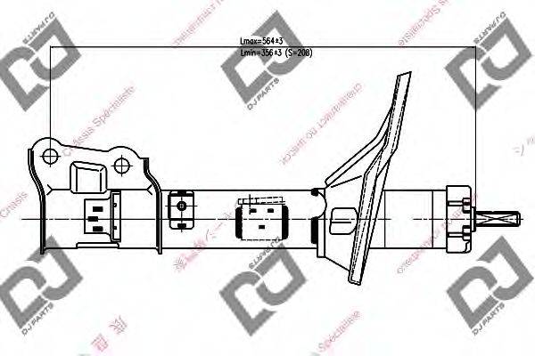 DJ PARTS DS1284GS