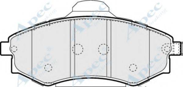 APEC BRAKING PAD1288