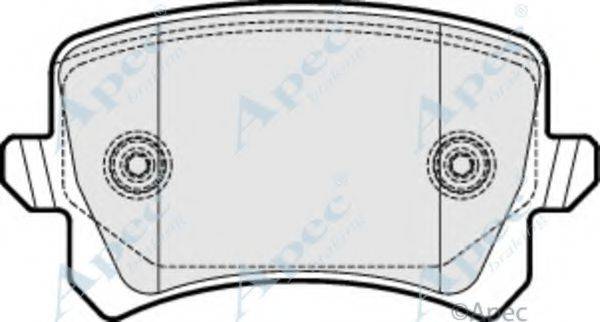 APEC BRAKING PAD1654