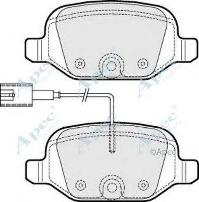 APEC BRAKING PAD1819