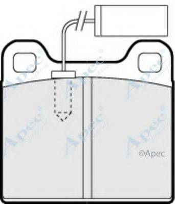 APEC BRAKING PAD768