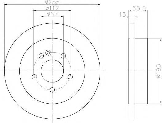 HELLA PAGID 8DD 355 105-841