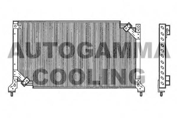 AUTOGAMMA 102788 Конденсатор, кондиціонер