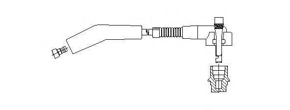 NGK 850136 Провід запалювання