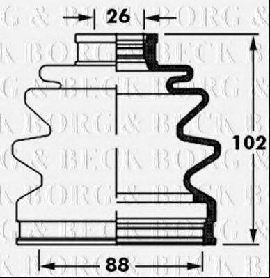 BORG & BECK BCB2388