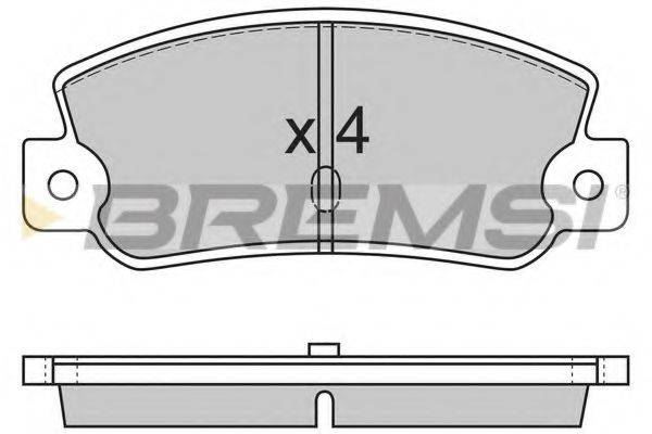 BREMSI BP2212