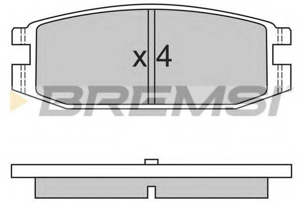 BREMSI BP2331