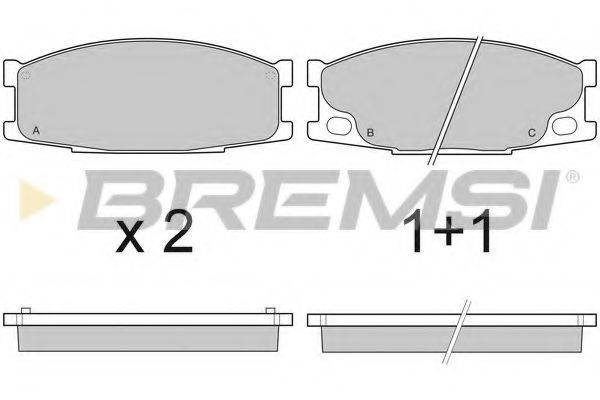 BREMSI BP3066