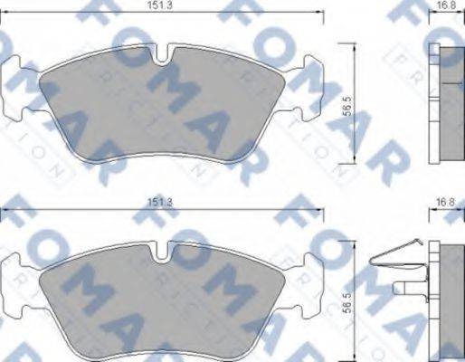 FOMAR FRICTION FO 672581