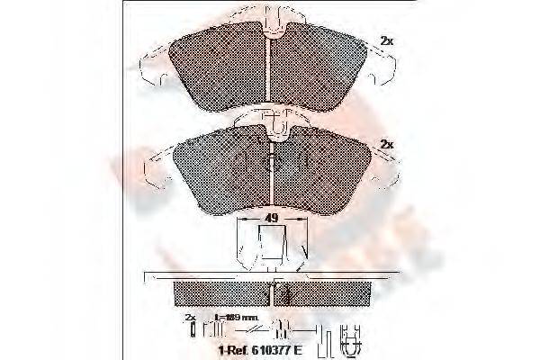 R BRAKE RB1104-203