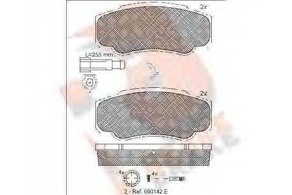 R BRAKE RB1847