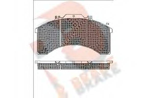 R BRAKE RB1043