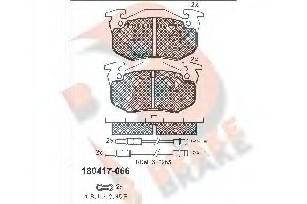 R BRAKE RB0417