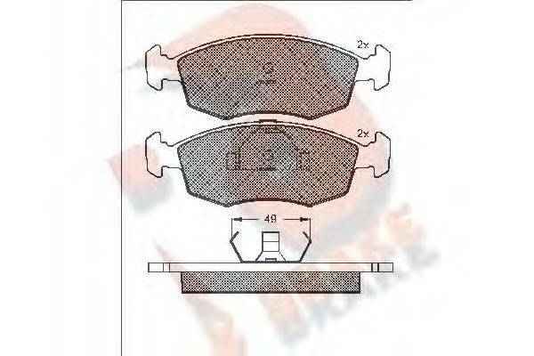 R BRAKE RB0543
