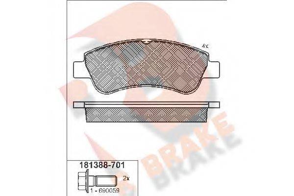 R BRAKE RB1388-701