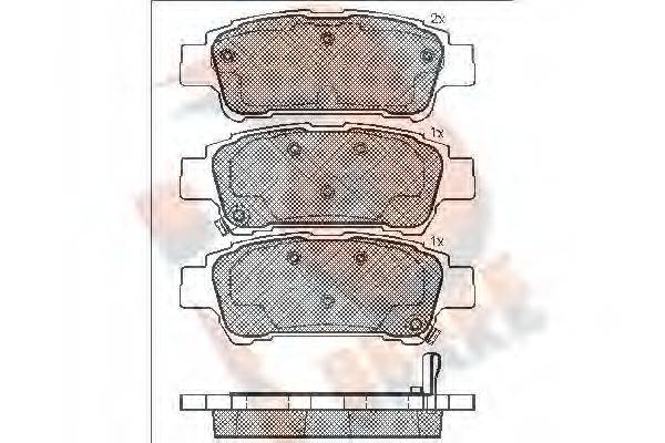 R BRAKE RB1608