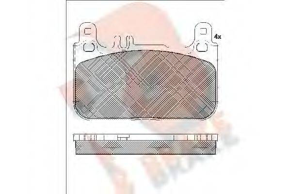 R BRAKE RB2173