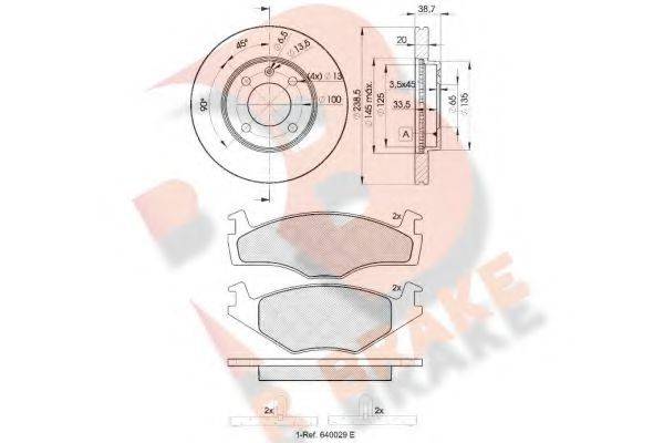 R BRAKE 3R04593975