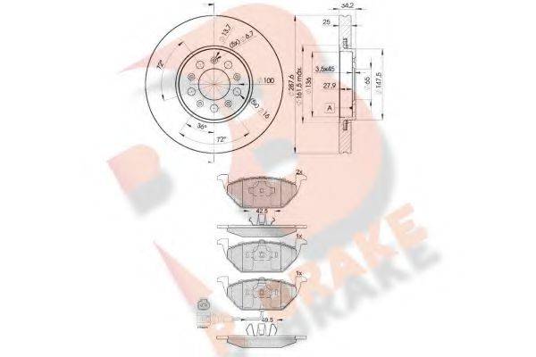 R BRAKE 3R13495604