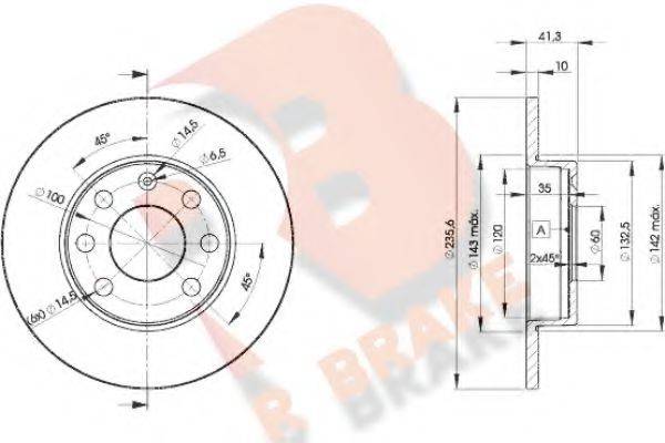 R BRAKE 78RBD26193