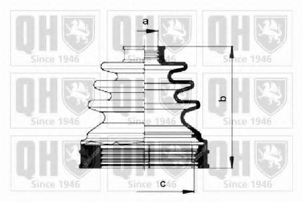 FIAT 46307789 Комплект пильника, приводний вал