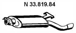 BOSAL 215-807 Глушник вихлопних газів кінцевий