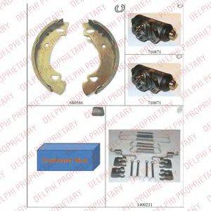 BREMBO H23029 Комплект гальмівних колодок